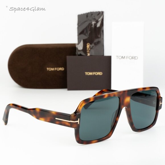 Tom Ford Women Sunglasses Blonde Havana Blue Pilot FT0933/S 53V NEW AUTHENTIC main image 6